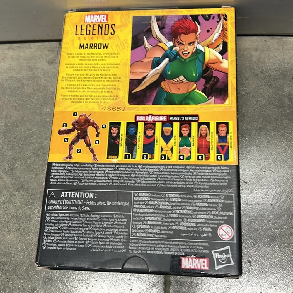Hasbro Marvel Legends X-Men Marrow Action Figure - Green